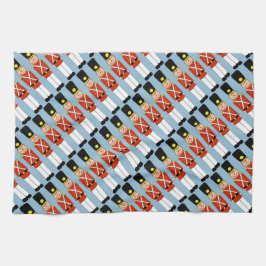 kerstkeukenhanddoeken voor kerstsoldaten theedoek