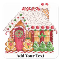 kerstkeukenhuis Sticker