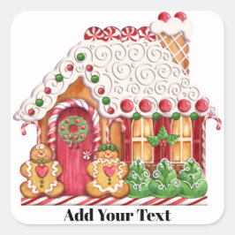 kerstkeukenhuis Sticker