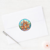 kerstkeukenhuis Sticker (Envelop)