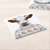 kerstkeukenkoek kartonnen onderzetters (Schuin)