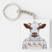 kerstkeukenkoek sleutelhanger (Voorkant)