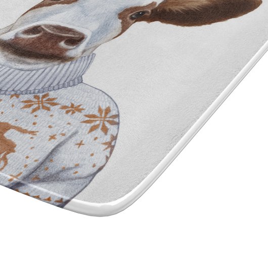 kerstkeukenkoek snijplank (Hoek)