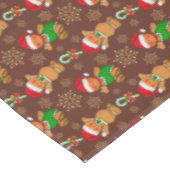 kerstkeukenkoekje tafelkleed (Gekanteld)