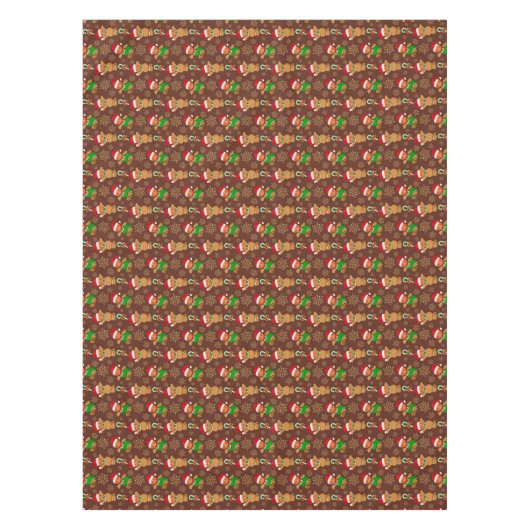 kerstkeukenkoekje tafelkleed (Voorkant)