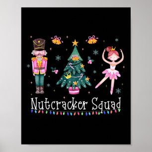 kerstkeukenkrabben, gebalanceerd voor kerstmis Kin Poster
