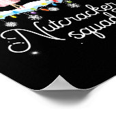 kerstkeukenkrabben, gebalanceerd voor kerstmis Kin Poster (Hoek)