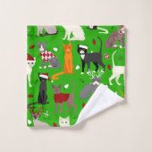 kerstkeukenpakket bad handdoek (Wasdoekje)