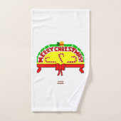 kerstkeukenpakket bad handdoek (Handdoek)