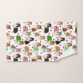 kerstkeukenpakket voor Collie Bath Bad Handdoek (Handdoek)