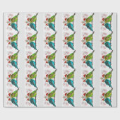 kerstkeukenpapier cadeaupapier (Vlak)