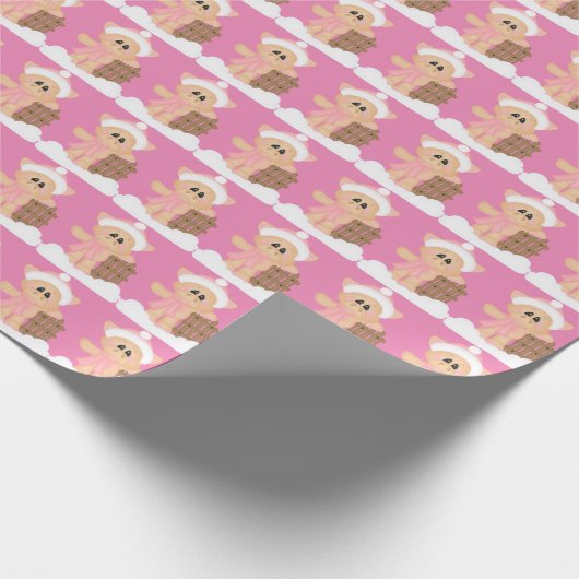 kerstkeukenpapier cadeaupapier (Hoek)