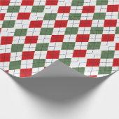 kerstkeukenpatroon cadeaupapier (Hoek)