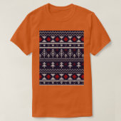 Kerstkeukenpatroon Easy Baby Knitte Patte T-shirt (Design voorkant)