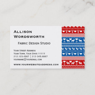 kerstkeukenrenrendiertje, sneeuwvlokken en Mittens Visitekaartje