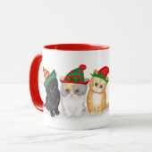 kerstkeukens gepersonaliseerd mug mok (Voorkant links)