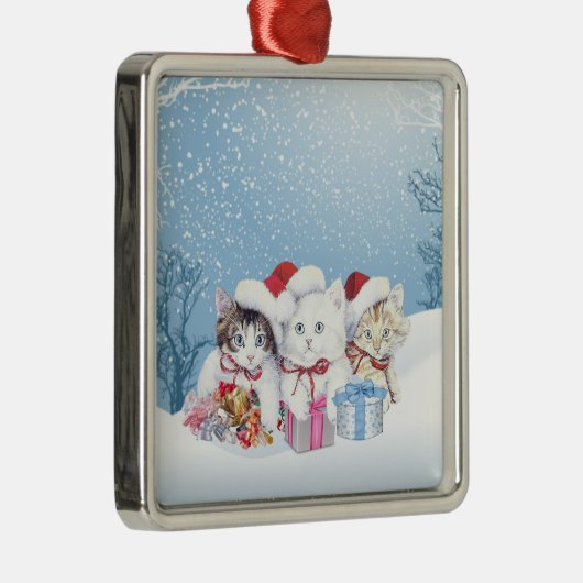 kerstkeukens metalen ornament (Rechts)