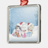 kerstkeukens metalen ornament (Links)