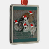 kerstkeukens metalen ornament (Rechts)
