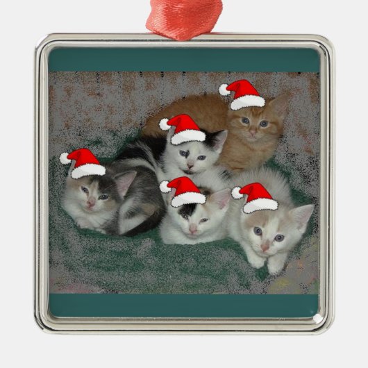 kerstkeukens metalen ornament (Voorkant)