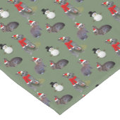 kerstkeukens Tafelloper (groen) (Hoek)