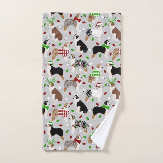 kerstkeukenset in Shepherd Bath Bad Handdoek (Handdoek)