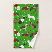 kerstkeukenset in Shepherd Bath Bad Handdoek (Handdoek)