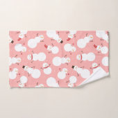 kerstkeukenset Snowman Bath Bad Handdoek (Handdoek)