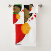 kerstkeukensets, Afrikaanse Elf Bad Handdoek (Insitu)