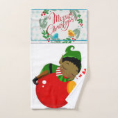 kerstkeukensets, Afrikaanse Elf Bad Handdoek (Handdoek)