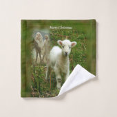 kerstkeukensets, Jezus Christus Lamb Bad Handdoek (Wasdoekje)