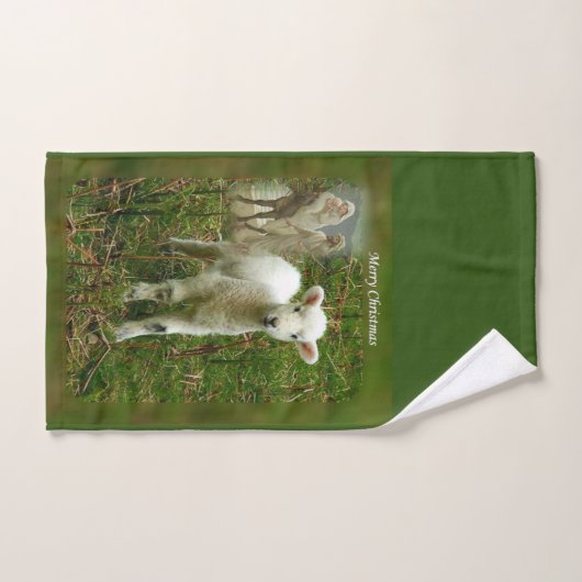 kerstkeukensets, Jezus Christus Lamb Bad Handdoek (Handdoek)