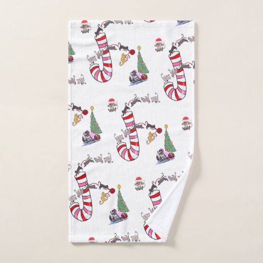 kerstkeukensets, kat's Meow Bad Handdoek (Handdoek)