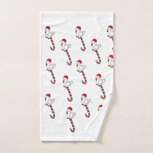 kerstkeukensets, kippen bad handdoek (Handdoek)