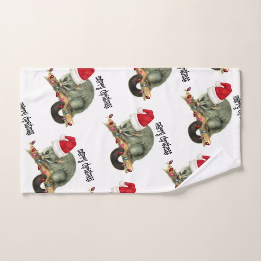 kerstkeukensets, Possum Bad Handdoek (Handdoek)
