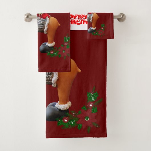 kerstkeukensets, rendieren bad handdoek (Insitu)