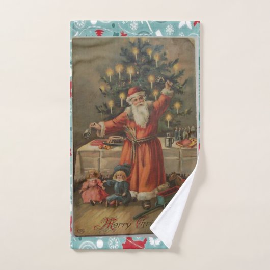 kerstkeukensets, Santa  Bad Handdoek (Handdoek)