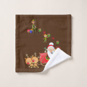 kerstkeukensets, Santa Elf Bad Handdoek (Wasdoekje)