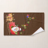 kerstkeukensets, Santa Elf Bad Handdoek (Handdoek)