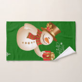 kerstkeukensets, Snowman Bad Handdoek (Handdoek)