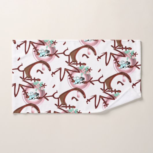 kerstkeukensets, Snowman Bad Handdoek (Handdoek)
