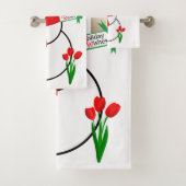 kerstkeukensets, Snowman Iphone Bad Handdoek (Insitu)