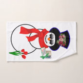 kerstkeukensets, Snowman Iphone Bad Handdoek (Handdoek)