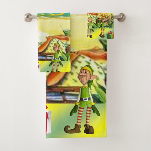 kerstkeukensets, zomerbakken kerstbal kerstbal bad handdoek (Insitu)