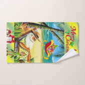 kerstkeukensets, zomerbakken kerstbal kerstbal bad handdoek (Handdoek)