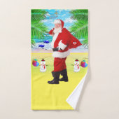 kerstkeukensets, zomerbakken kerstbal kerstbal bad handdoek (Handdoek)