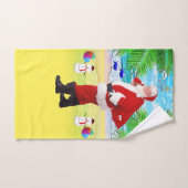 kerstkeukensets, zomerbakken kerstbal kerstbal bad handdoek (Handdoek)