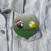 kerstkeukjes ronde button 4,0 cm (In situ)