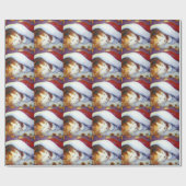 Kerstkeuten Cadeaupapier (Vlak)