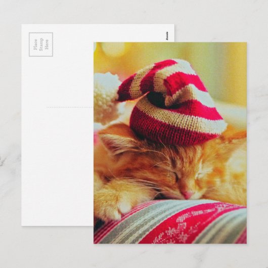 Kerstkeuten Feestdagenkaart (Voorkant / Achterkant)